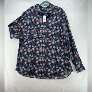 Twenty‎ Eight Degrees Men's DXL Printed Long Sleeve Button Down 1XLT NEW